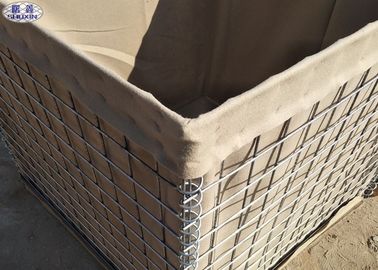 Barreras rellenadas con arena milipulgada 10 de las barreras militares de Hesco para una radio de tiro