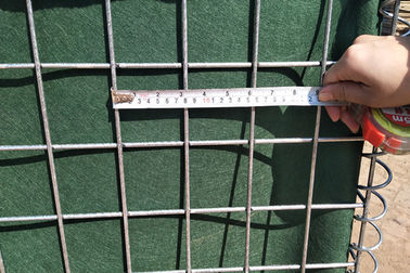 Barreras rellenadas con arena galvanizadas modificadas para requisitos particulares del bastión de Hesco para la protección de seguridad