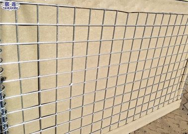 Caja soldada con autógena galvanizada sumergida caliente de la malla de alambre de las barreras rellenadas con arena resistentes