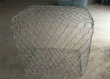 Muro de contención de piedra de la jaula de la malla de alambre de las cajas de las cestas de Gabion de la malla de alambre de Gabion del hex. de Shuxin