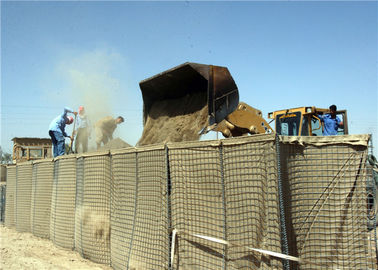 Barrera defensiva de Hesco de las barreras del bastión de la inundación MIL19 galvanizada