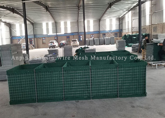 El geotextil soldó con autógena la barrera defensiva galvanizada de Gabion Galfan