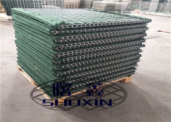 Galfan o barrera defensiva militar galvanizada de Hesco