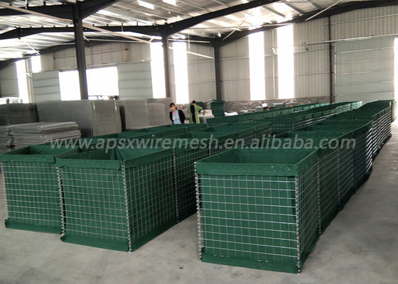 Pared protectora de la pulgada 3x3 del Ce de las barreras de la seguridad rellenada con arena militar del perímetro