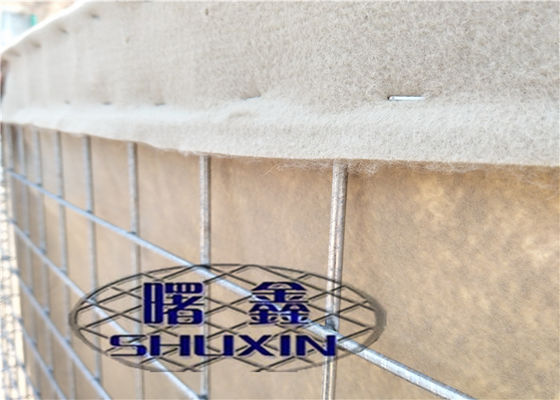 Barrera de Hesco de la tela del geotextil del control de inundaciones de la milipulgada 7