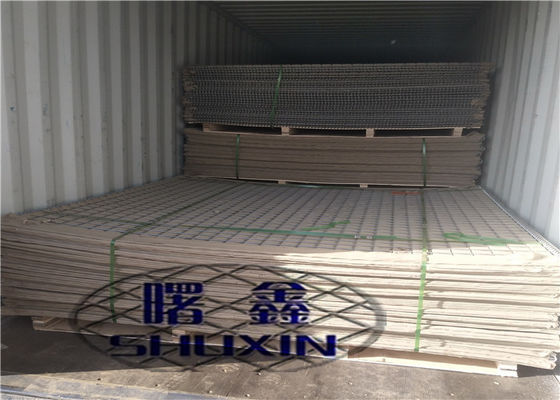 Sistema de barrera del bastión de Hesco del metal de las jaulas de Gabion milipulgada 3