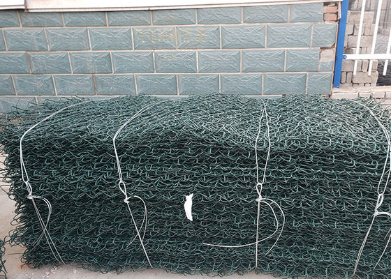 El hexágono de Galfan de la prueba del moho galvanizó la cesta de Gabion para la protección del malecón