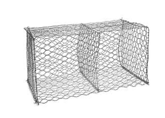 Cesta galvanizada los 7X9cm a prueba de herrumbre de Gabion del hexágono de Galfan para la protección del malecón