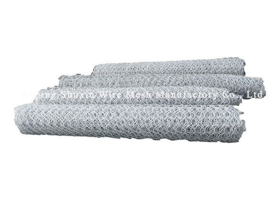 la inmersión caliente de la malla de alambre 4m m del hierro de los 2*1*1m galvanizó el agujero hexagonal de la cesta de Gabion