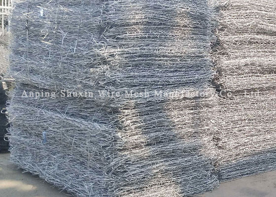 Resistencia del moho galvanizada/jaulas de la pared del tubo 2.0m m Gabion del Pvc