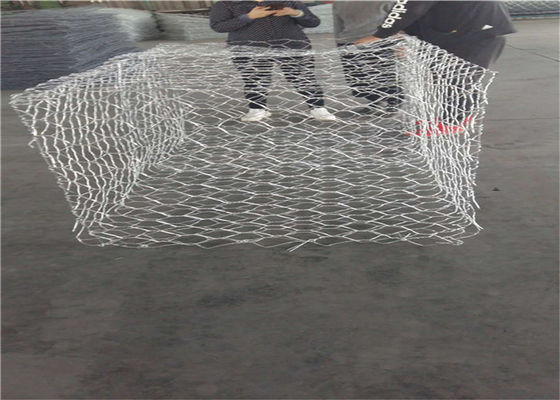 anti-corrosivo galvanizado agujero hexagonal de la caja de los 8x10cm Gabion