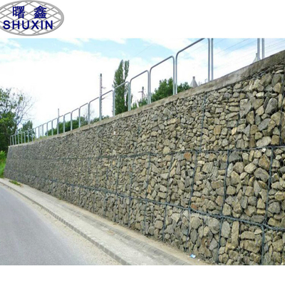 El alambre de la armadura galvanizó las cajas 8*10 cm Mesh For River Channel Protection de Gabion