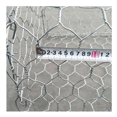 malla de alambre galvanizada sumergida caliente de las cestas de Gabion del metal de los 4x1x1m